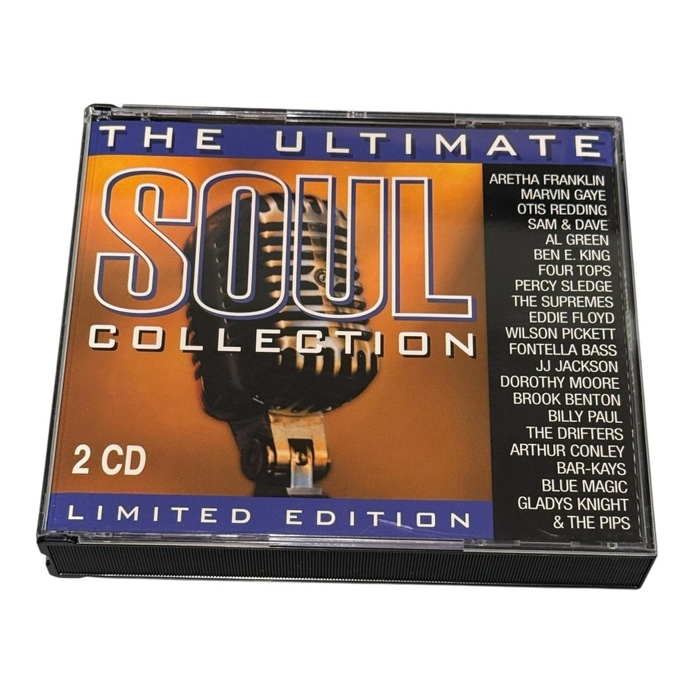 Ultimate Soul Collection 2 CD Set Aretha Franklin Marvin Gaye Otis Redding 1996